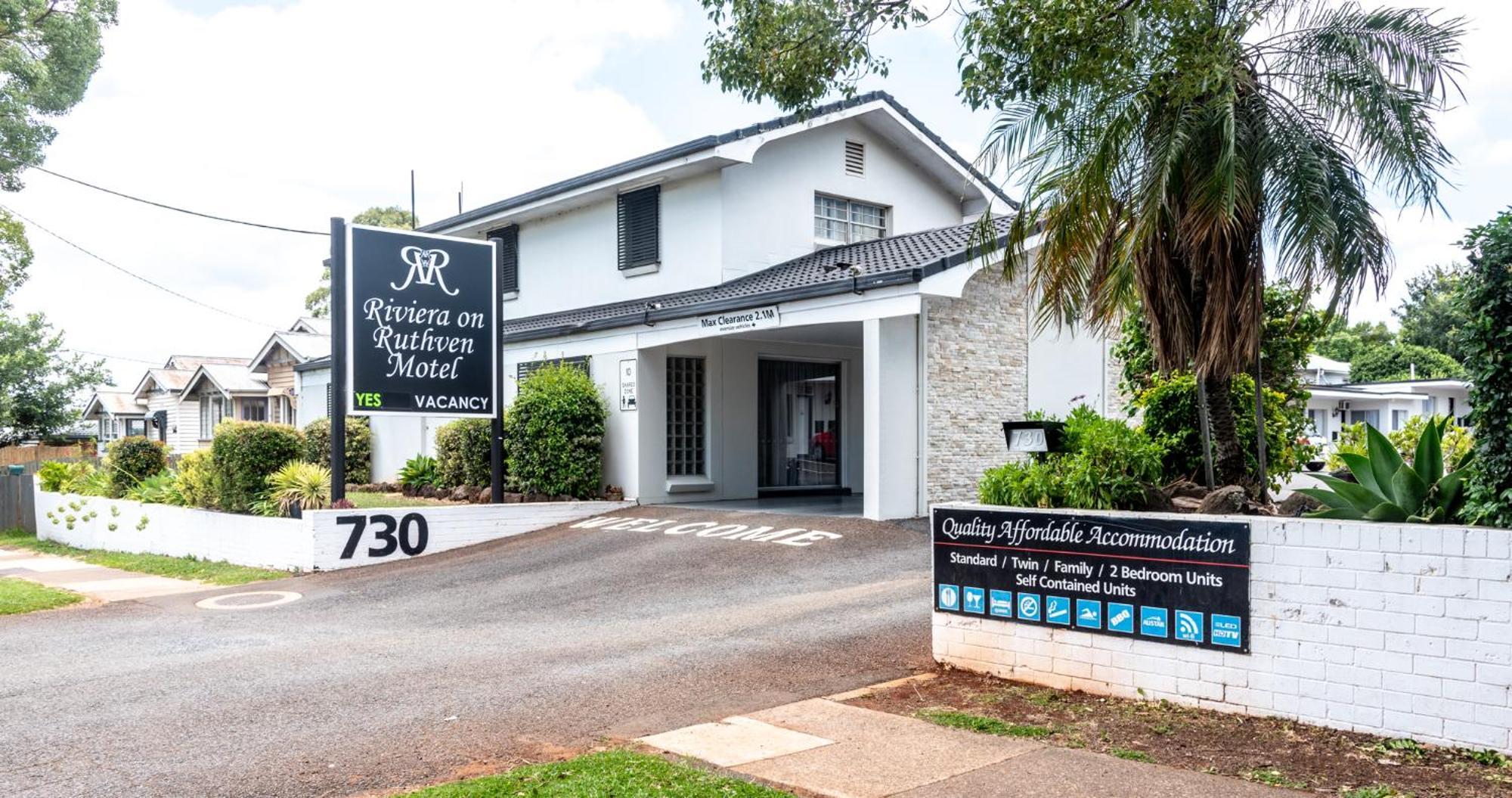 Riviera On Ruthven Motel Toowoomba